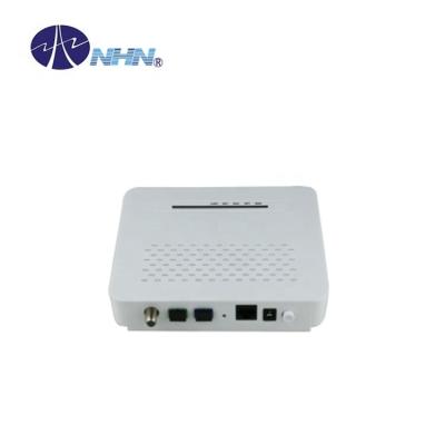 China 1*10/100/1000M dual fiber FTTH 1GE+CATV EPON ONU/ONT modem without Wifi for sale