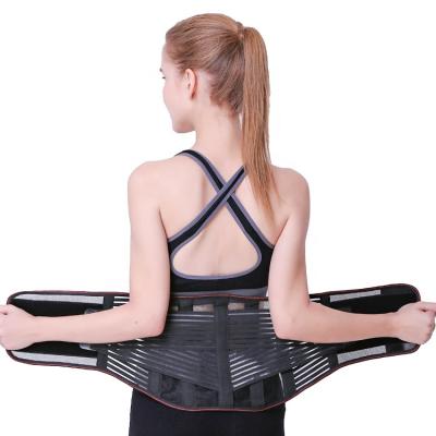 China Durable Breathable Trimmer Belt Back Waist Support Slimming Band Waist Support for sale