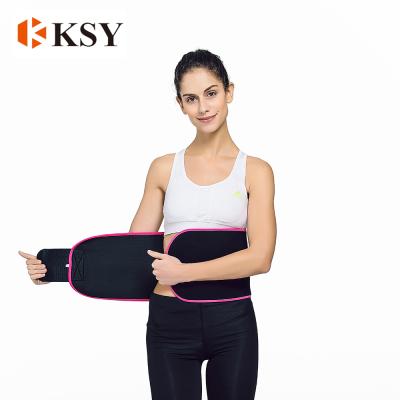 China Durable Privita Label Waist Trainer Sauna Waist Trimmer Sweat Belt Waist Trimmer For Weight Loss for sale