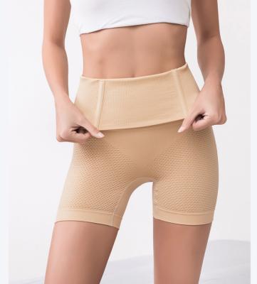 China Women Shapewear Antibacterial Tummy Control Shorts Mid High Waist Panties Thigh Lifter Body Shaper Jumpsuit Shaping Pants for sale