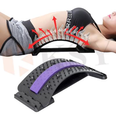 China Lumbar Back Braces Arc Traction Lumbar Back Stretch Soothing Back Stretcher for sale