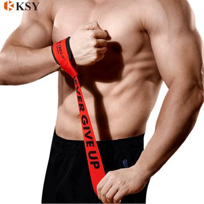 China Double-Ply Eco-Friendly Cotton Lifting Straps Padded Cotton Lifting Straps With Cushioned Wrist for sale