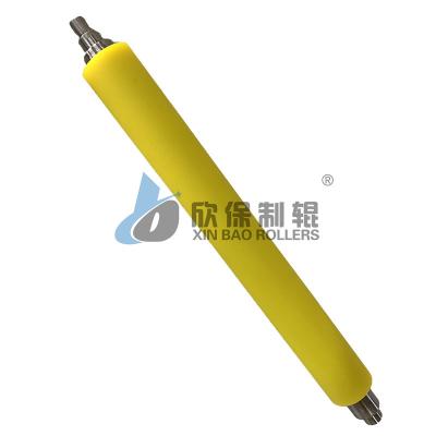 中国 UV Rotary Machine Rubber Roller Excellent UV Aging Resistance High Elasticity And Softness 販売のため