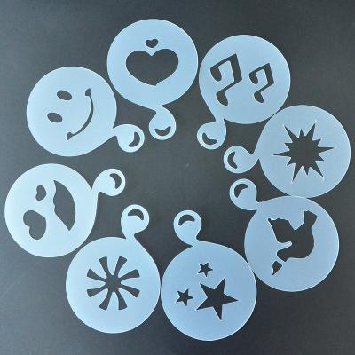 China Cake Decorating Cake Stencil Templates Decorating, Cake Cookies Baking Tools Painting Mold, Dessert, Cafe Decorating for sale