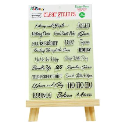 China Popular Customized Adult 22pk DIY Card TRP Make Clear Stamp for sale