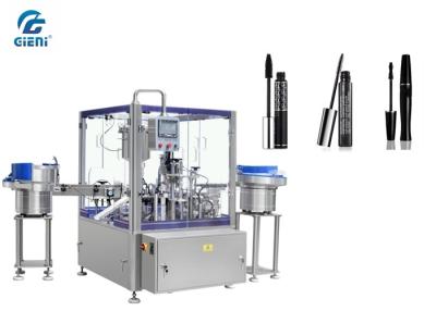 China PLC Control Piston Filling Machine 1-30ML Volume for 3d Fiber Lash Mascara for sale