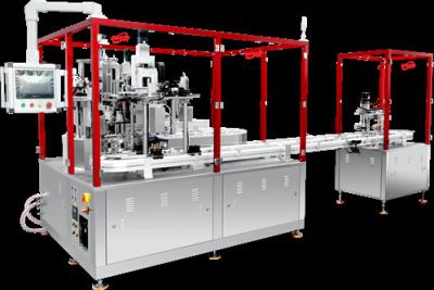 China Slant Lipstick Filling Production Line voor gladde en precieze Lipstick Bulk Filling Luchtdruk 0,4-0,7Mpa Te koop