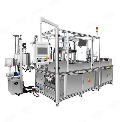 China U-Shape Silicone Rubber Lipstick Molding Machine Lipbalm Filling Machine Automatic for sale