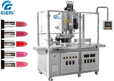 China 10 de Vormlippenstift die van het pijpen Automatische Silicone Machine met het Verwarmen van Tanks maken Te koop