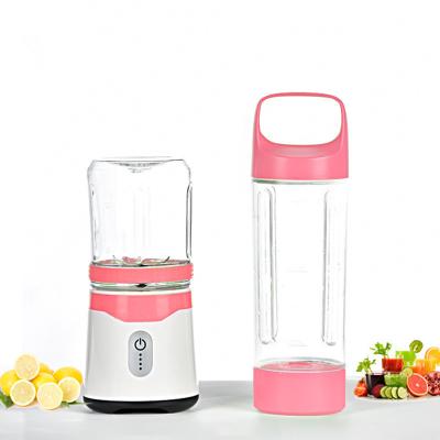 China Wholesale Portable Type-c Smoothie High Capacity 2022 Fruit Juicer USB Rechargeable Personal Portable Blender for sale