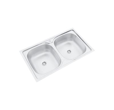 China Without Double Faucet Stainless Steel Kitchen Sink For Cabniet for sale