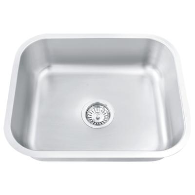 China Factory Sale Various New Design Modern Undermount Stainless Deep Single Bowl Steel Sink Home for sale