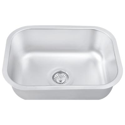 China Good Quality Modern Undermount Various Polish Made Surface Deep Single Bowl Kitchen Sink Home for sale