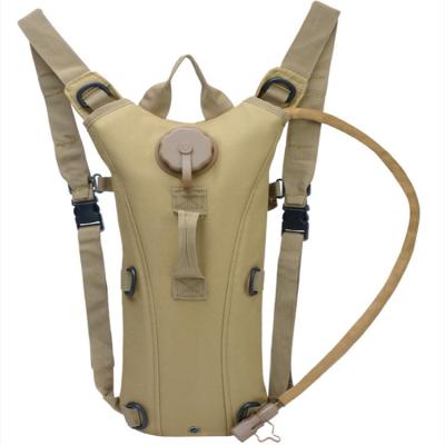 China Waterproof Outdoor Camouflage Molle Military Tactical Hydration Pack With Adjustable Straps For Running Hunting Riding for sale