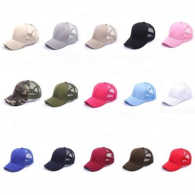 China 2019 Custom COMMON 2019 Spring Spring Leisure Cotton Hat Men Women Ponytail Baseball Multicolor Sports Hats Outdoor Sun Hat Hat for sale