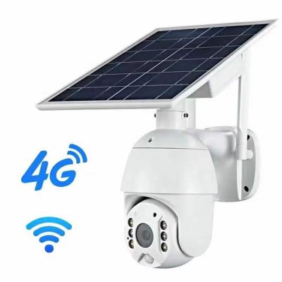 China Outdoor Wifi IP Camera 4g 2mp Hd Ite Zoom Cctv Solar Battery Powered Video Surveillance Two Way Audio Cam With Pir Waterproof for sale