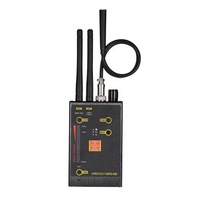 China NEW Metal Hero 009 Magnetic Radio Signal Detector VHF/UHF Anti-Spy GSM Wifi Scan Finder MAG Signal Detector 2022 for sale