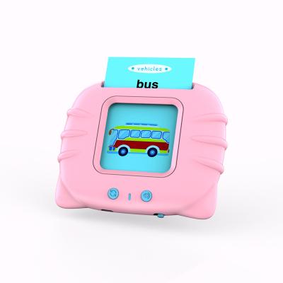 China Plastic Children Card Machine Bilingual Educational English Teaching Machine Child-Study for sale