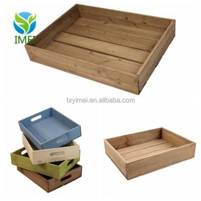 China China Customized Color Decorative Wooden Box Mini Packing Box for sale