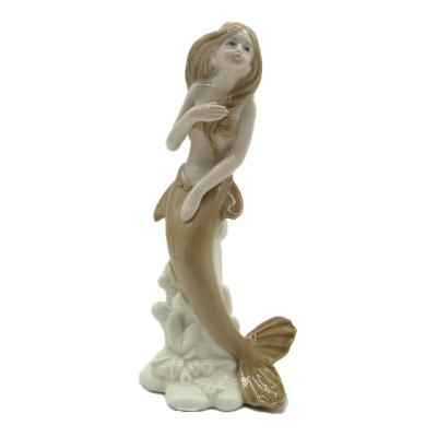 China Europe home decor oanaments porcelain mermaid figurine for sale