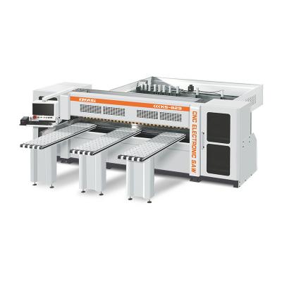 China Kitchen Cabinet KIHON KS-829 CNC beam saw with auto cutting design software woodworking panel saw machine for sale