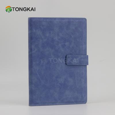 China Hardcover Company LOGO Customized PU A5 Hardcover Notebook for sale