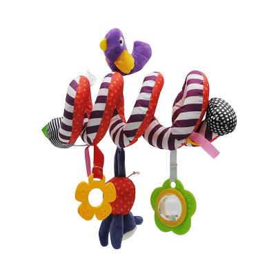 China Musical Activity Toy Purple Bird Stroller And Travel Baby Musical Toy for sale