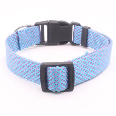 China Custom 2020 Pet Accessories Make OEM Simple Goods Nylon Adjustable Pet Cat Dog Collar for sale