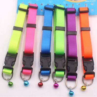 China 2019 Hot Sale Amazon Pet Products Personalized Adjustable Bow Link Dog Collar With Rose Gold Metal Buckle for sale