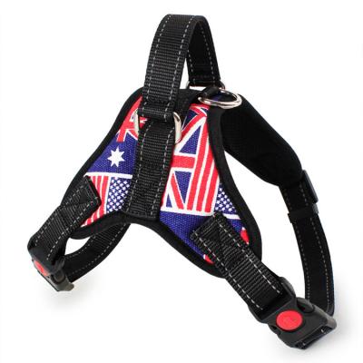 China Custom Dog Harness Vest Custom Dog Harness Custom Wholesale High Quality Viable Dog Harness Vest Custom Logo Dog Harness for sale