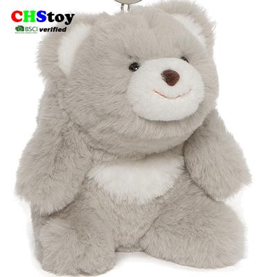 China CHStoy 20B3095 Custom Plush Toy Small Teddy Bear Plush Keychain Mini Bear Keychain for sale