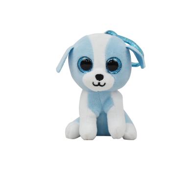 China Plush Toy Manufacturer Custom Color Plush Dog Key Chain Toy Bag Key Pendant for sale