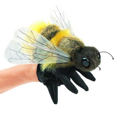 China Plush CHStoy custom bumble bee hand puppet child plush toy doll sleeve hand doll animal parenchild kinderg for sale