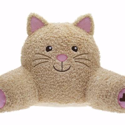 China CHStoy Anti-Apnea Large Bedrest Reading Cat Pillow with Arms and Removable Cover for Home Back Pain Relief for Kids for sale