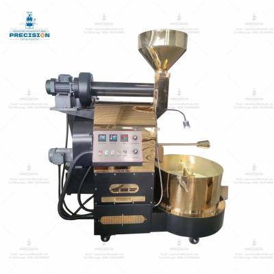 China Máquina de tostador de café de acero inoxidable Capacidad de lote 1-7 kg tostador de café casero en venta