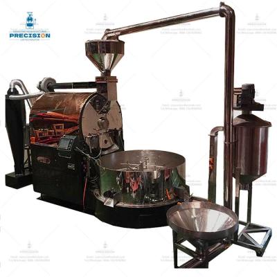 China Dauerhafte industrielle Kaffeeroaster Automatische hausgemachte Kaffeebohnenroaster zu verkaufen