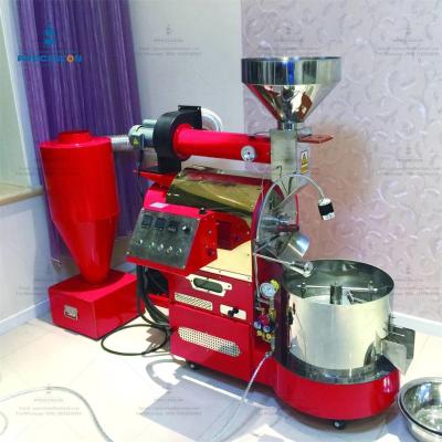 China Commercial Automatic Customize Drum Motor Electric Coffee Bean Roaster 3KG for sale