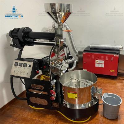 China Commercial Industrial Automatic 20Kg 30Kg 60Kg Multi Burner Infrared Gas Electric Cafe Nut Coffee Bean Roaster Machine à venda