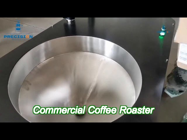 electric and gas coffee roaster machine with precision control