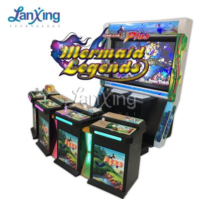 China Popular Metal Ocean King 2 Fish Game Machine Upright Four Player Cabinet Fish Game Shooting Machine for sale