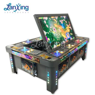 China Wholesale Metal 6 Players 2 Screen Fish Arcade Game Table 8 Player Fish Game Machine Fish Table Game Machine For Sale for sale