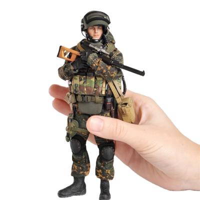 China 2004 Russian Alpha Special Forces Sniper Beslan Action Figure Military Toy 1/12 Crazy Figure LW009 for sale