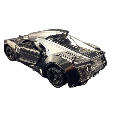 China DIY TOY MODEL NANYUAN 3D Metal Model Kit Hypersport Racing Car Assembly Model DIY for sale