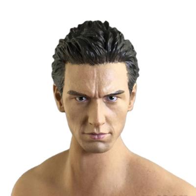 China MODEL TOY Custom 1/6 Harry Osborn Head Cutout Figure Head Model Toy of James Franco Super Hero for sale