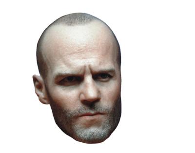 China MODEL 2.0 Head of TOY B-E-L-E-T BT 012 1/6 Jason Statham HEAD GAME Death Squads Hard Guy Head for sale