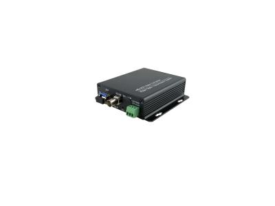 China 1channel HD SDI  transmitter video to fiber converter with RS485 data SFP  8V ~ 14V DC input voltage 270Mb / s Bit rate for sale