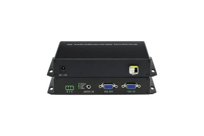 Chine CE VGA à l'audio audio de vidéo de convertisseur de fibre/multiplexeur 1CH de VGA + aux données + au port de fibre à vendre