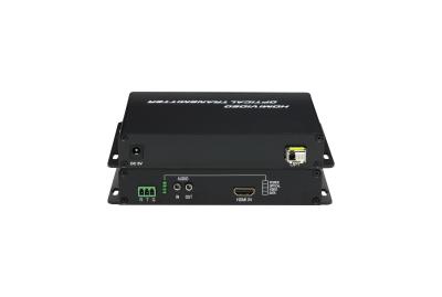 China Single Mode 1080P/60Hz HDMI to Fiber Optic Transmitter And Receiver HDMI Fiber Optic Video Extender for sale