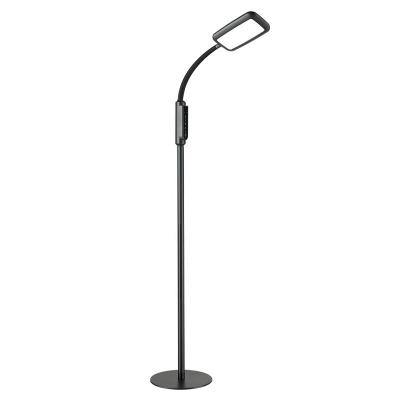 China Floor Lamp Adjustable Height Table Lamp Floor Lamp Gooseneck LED Spot Lighting Flexible Floor Light For Living Room Bedroom Reading Desk Working Piano Animal Black White for sale