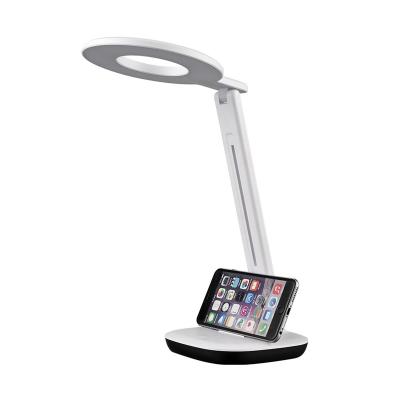 China Modern LED Touch Control Desk Lamp with 3 Color Mode and 5 Brightness Dimmable for Table Bedroom Bedside Office Study for sale